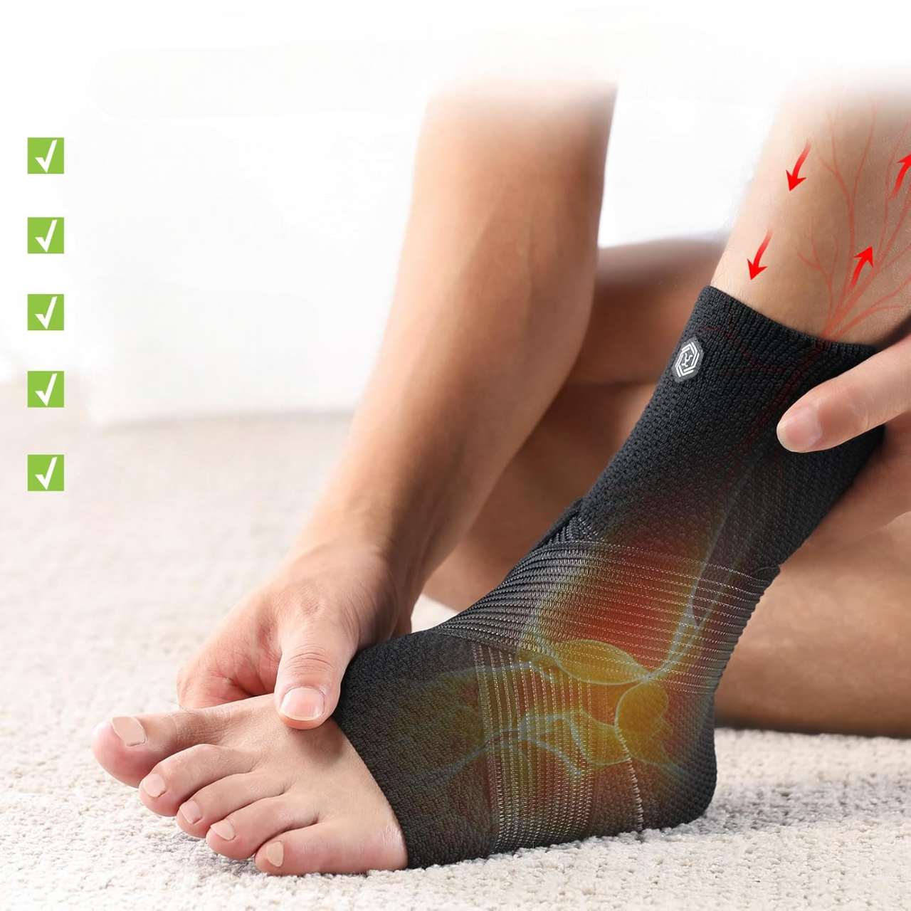 support cheville